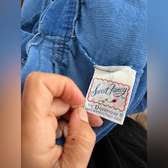 Vintage Sweet Fancy Corduroy Youth Overalls - Picture 5 of 6